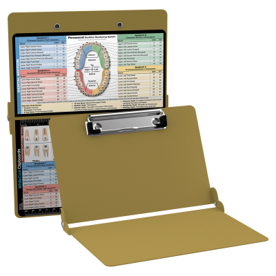 WhiteCoat Clipboard® - Tactical Brown Dental Edition